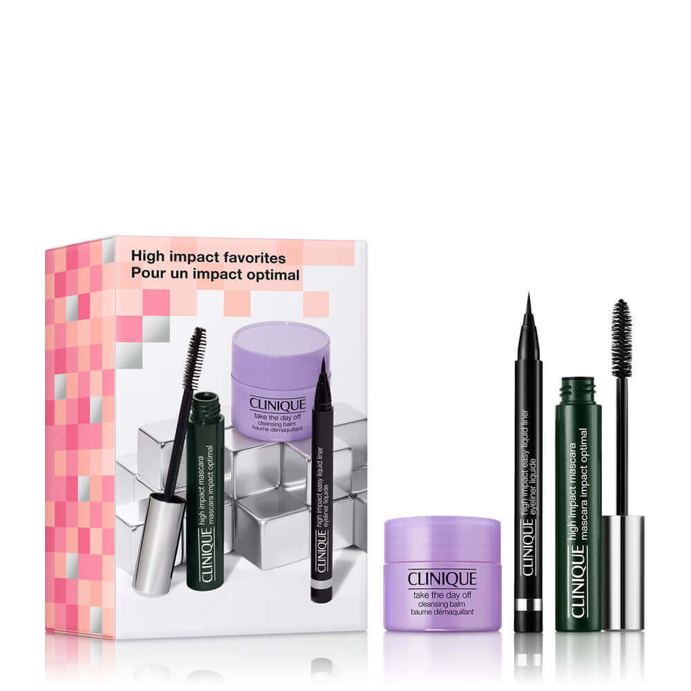 Clinique High Impact Mascara Makeup Gift Set (Worth Over £38)